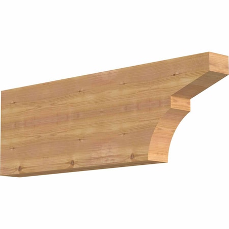 Monterey Smooth Rafter Tail, Western Red Cedar, 3 1/2W X 12H X 36L